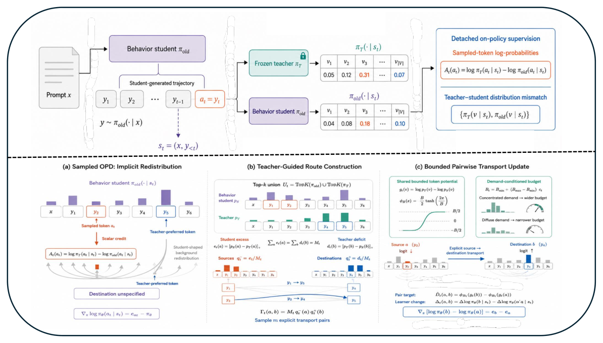 RouteOPD：把教师概率质量显式路由给学生 原论文 Figure 2